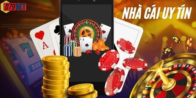 Hình ảnh giao diện hiện đại nổi bật của D79bet trên thiết bị di động.